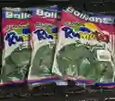 Bombas Globos R-12 Verde Oscuro Rumatex X12 Unidades