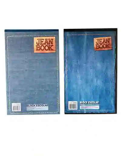 Block Jean Book Oficio Cuadriculado 70 Hojas