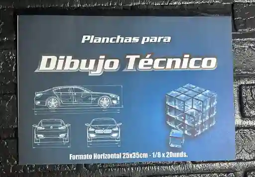 Block Dibujo Tecnico X20 Hojas