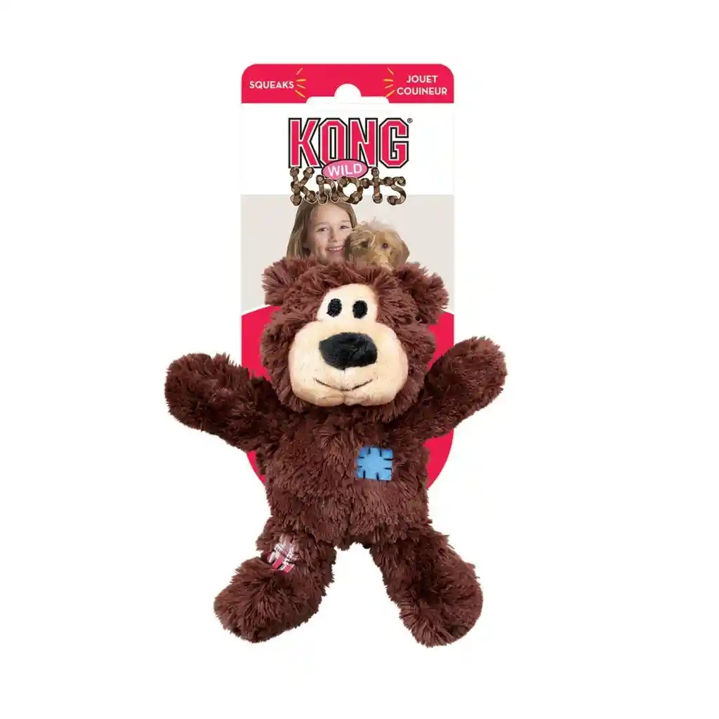 Kong Perro Peluche Enlazado Oso