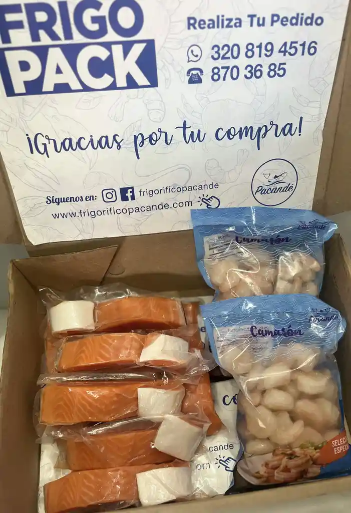 Frigopack De Salmon Y Camaron