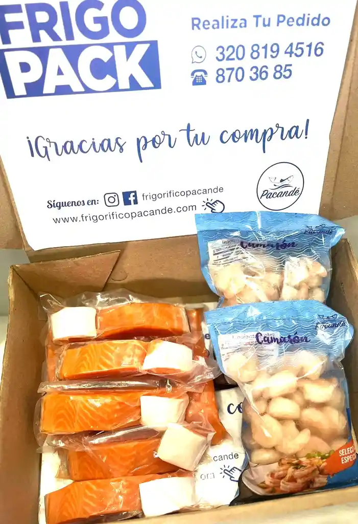 Frigopack De Salmon Y Camaron