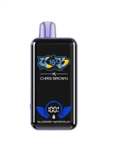 Vaper Chris Brown 15.000 Puff - Blueberry Watermelon