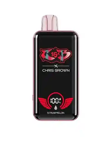 Vaper Chris Brown 15.000 Puff - Strawmelon