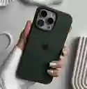 Silicone Case Iphone 14 Pro Max - Verde Oscuro