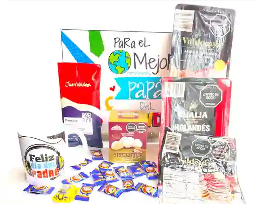 Regalo Especial Dia Del Padre Una Tarde Para Compartir Con Papa Cafe Y Carnecitas Frias Para Papà - Dia Del Padre - Para El Mejor Papà Del Mundo Ref 16