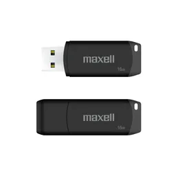 Memoria Usb Maxell Pendrive 16gb 2.0 Negra Sin Blister