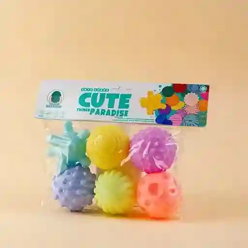 Set Juego De Pelotas Plásticas Multicolor Para Niños