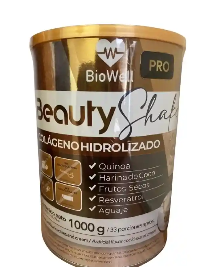 Colágeno Hidrolizado Con Resveratrol, Quinua, Frutos Secos Y Harina De Coco X 1.000g