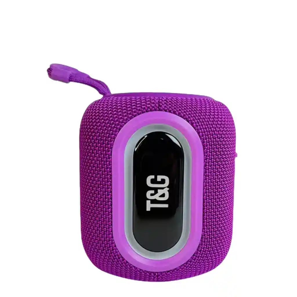 Parlante Bluetooth Portátil Tg-664 Rgb Sonido Envolvente