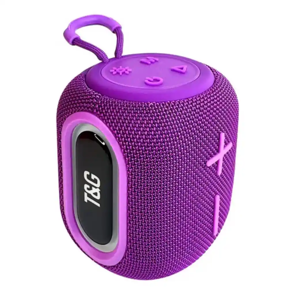 Parlante Bluetooth Portátil Tg-664 Rgb Sonido Envolvente