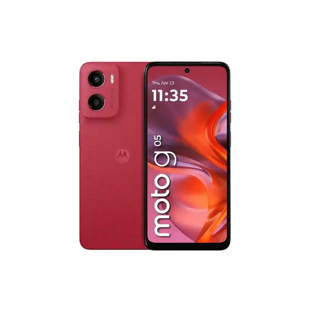 Celular Motorola G05 128gb 4gb Rojo
