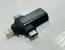 Convertidor Usb Hembra 3.0 A Lightning, Tipo C Y Micro Usb