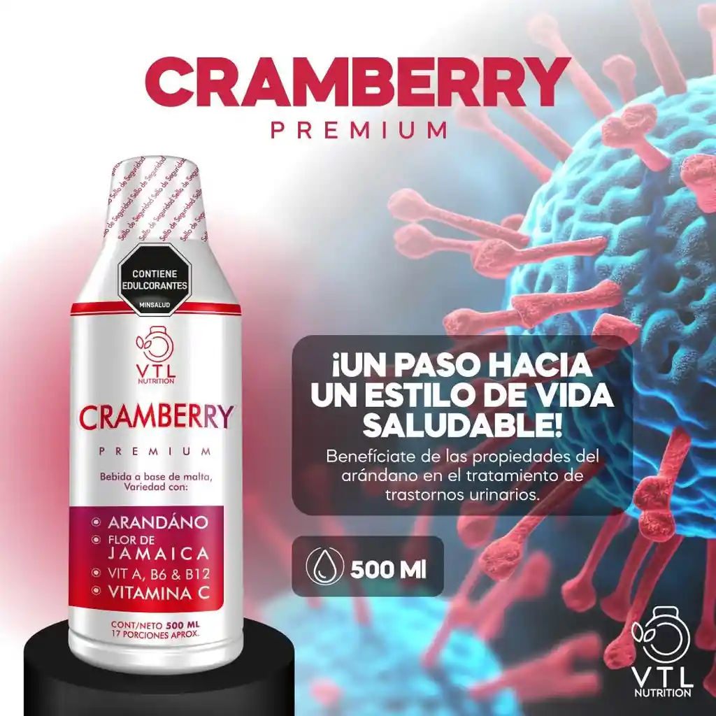 Vtl Nutrition Cramberry Premium 500ml
