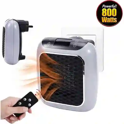 Calentador Ventilador De Aire Caliente Electrico Regulable Portatil 800w