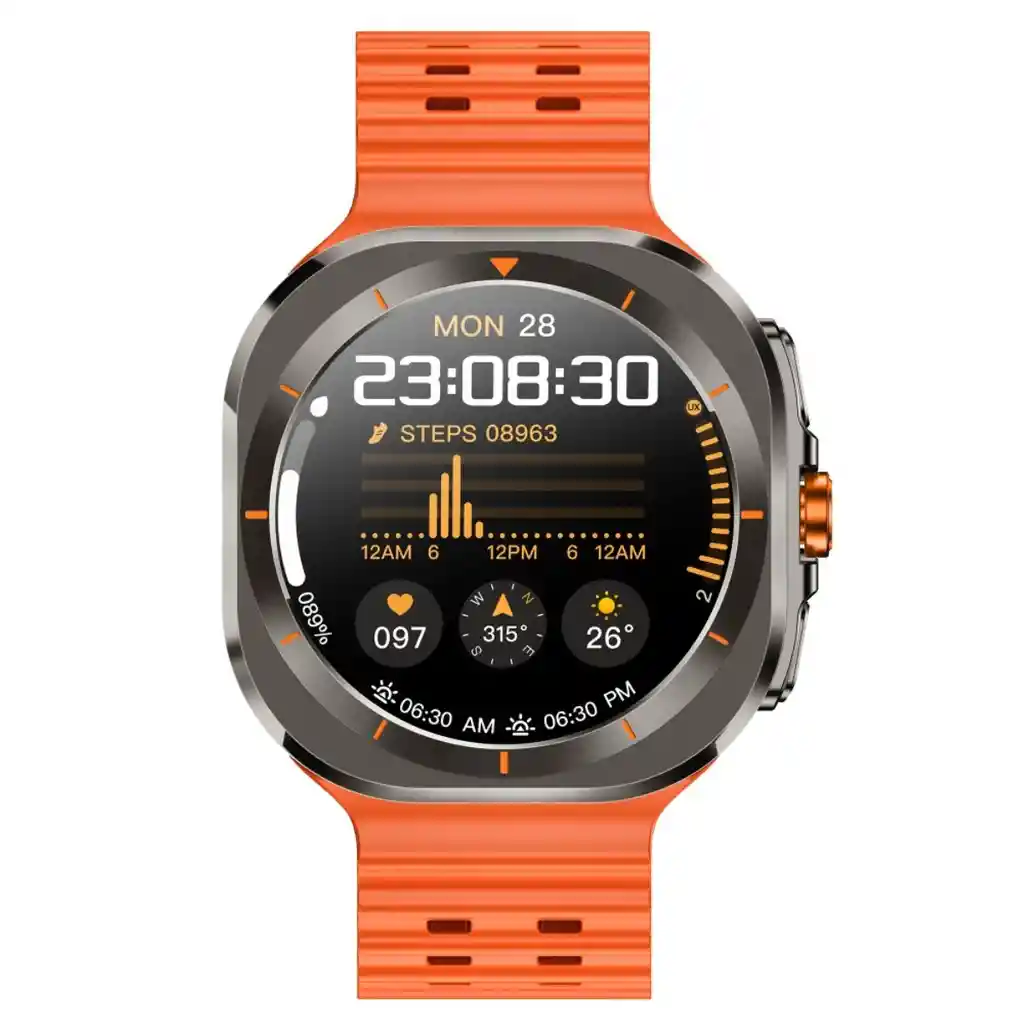 Reloj Inteligente Z7 Ultra Pantalla Táctil Amoled Nuevo 2025