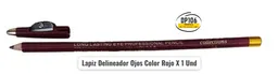 Lapiz Delineador Ojos Color Rojo X 1 Und