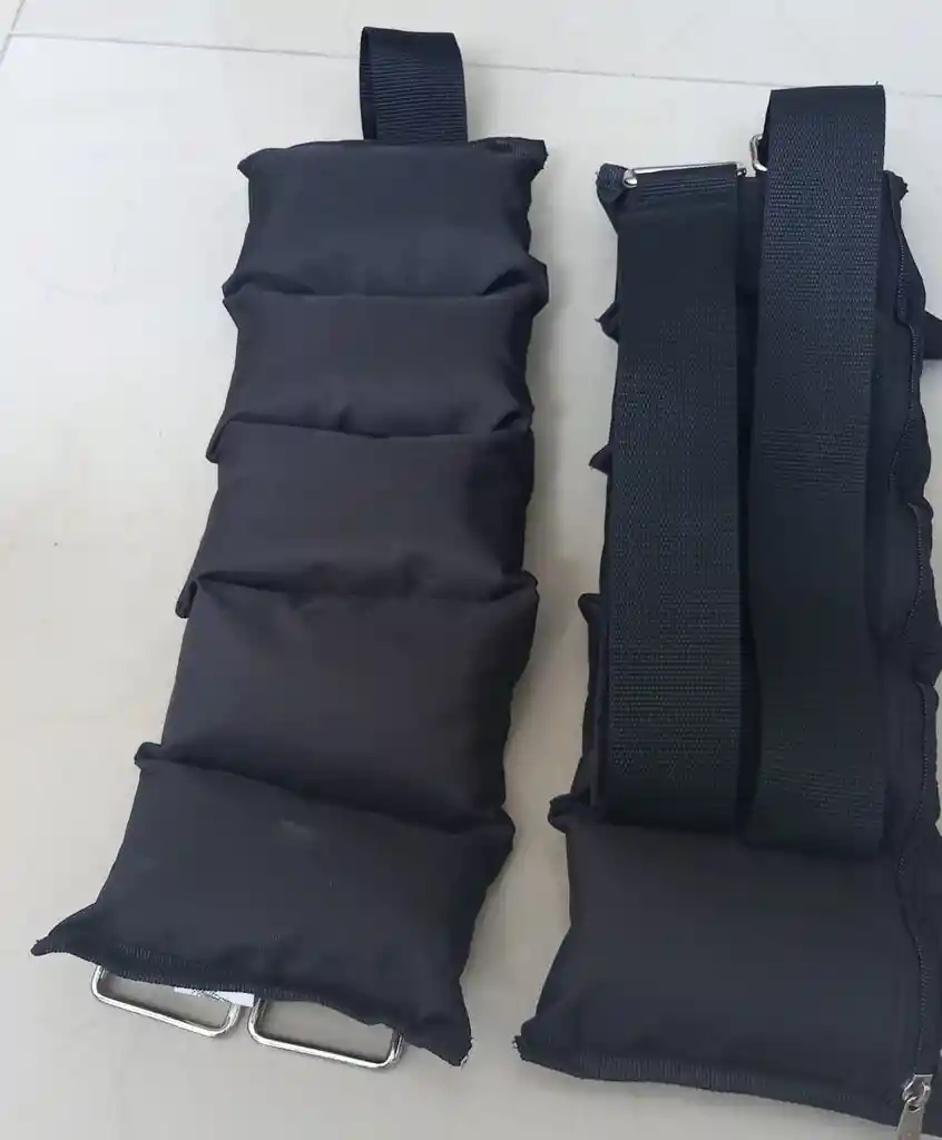Tobilleras Peso Removible 5kg