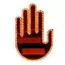 Señal Mano Led Para Auto Con Luz De Gestos Mano Dedos