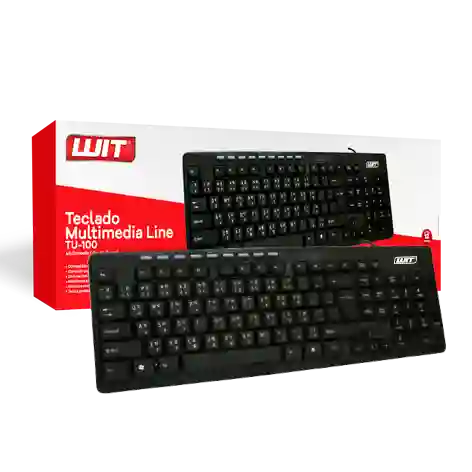 Teclado Wit Tu- 100 Usb Estandar