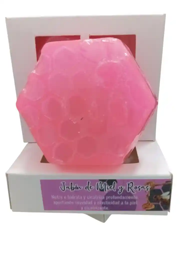 Jabon De Miel Y Rosas X 75 Gms Apirma