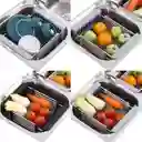 Escurridor Organizador Multiusos Ajustable Acero Inoxidable