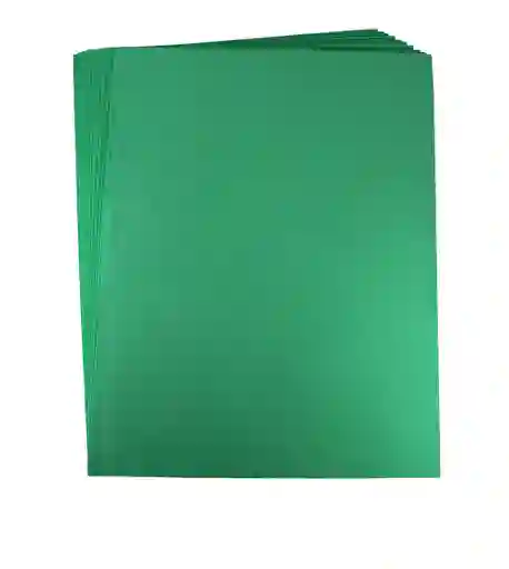Fomi Foamy Liso Tamaño Cuatro Cartas 43 X 56 Cm Verde Navidad