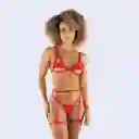 Conjunto Maeve Lencería Lerot (rojo) Talla S/m
