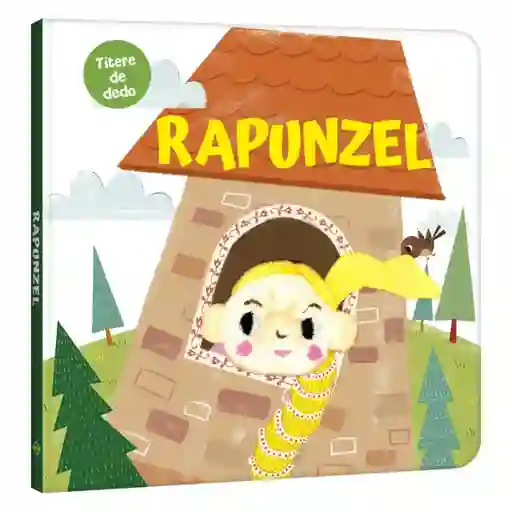 Libro Interactivo Clásicos Rapunzel Dedo Títere Para Niños