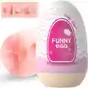 Pene Masturbador Huevo Silicona Orgasmo Egg Masturbator Orgasmo Eyaculación Semen Abundante