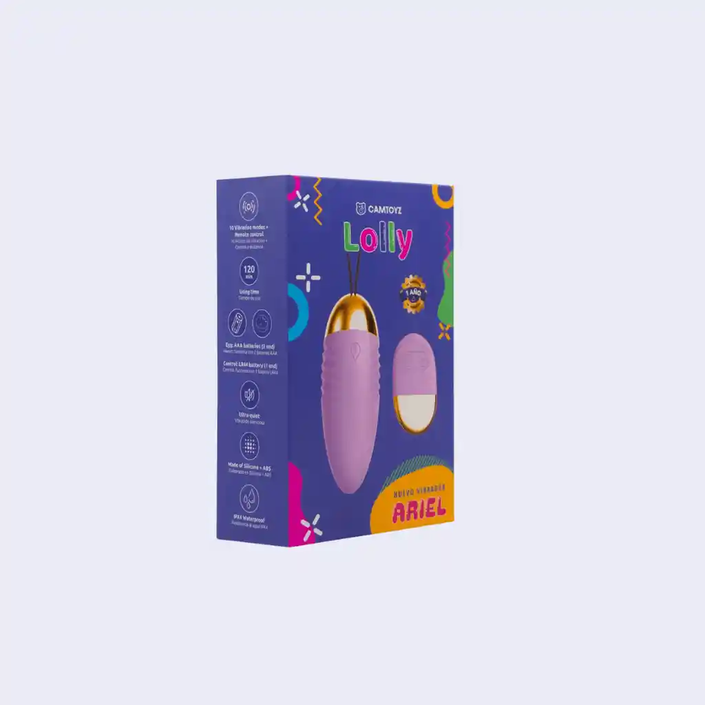 Bala Vibradora Con Control Ariel Camtoyz