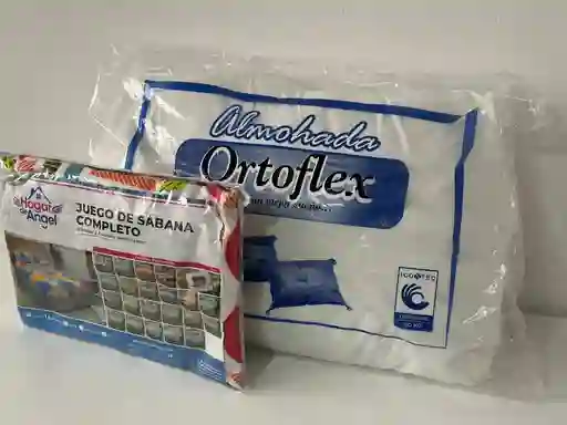 Sabana 1.20 + Almohada Ortoflex