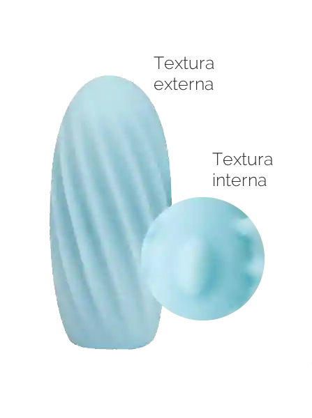 Masturbador Pene Huevo Silicona Svakom Hedy Egg Masturbator