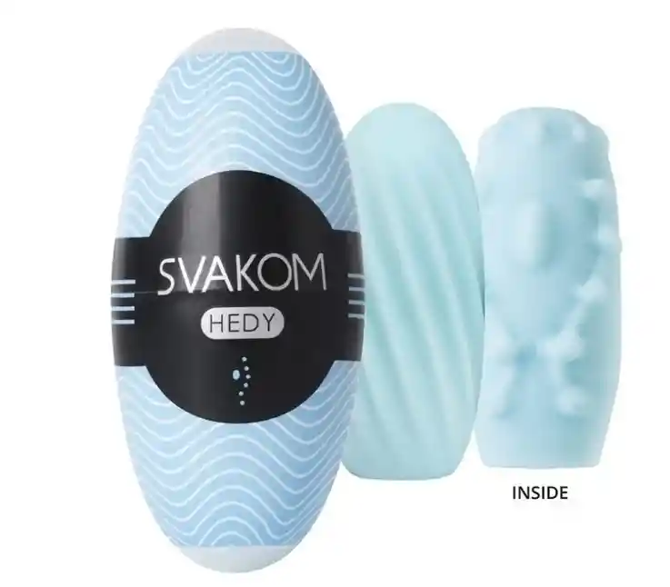 Masturbador Pene Huevo Silicona Svakom Hedy Egg Masturbator