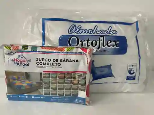Sabana 1.40 + Almohada Ortoflex
