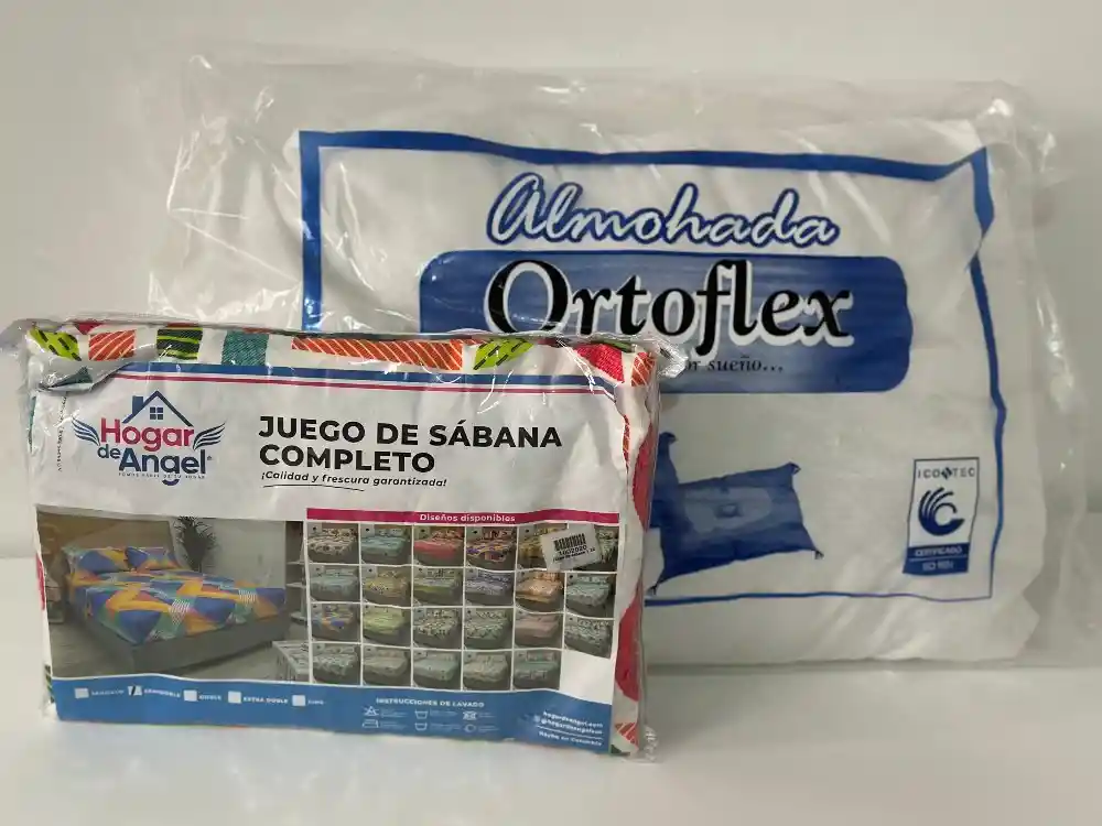 Sabana 1.40 + Almohada Ortoflex