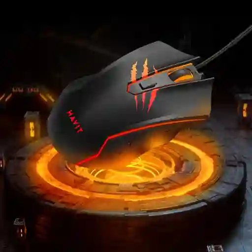Mouse Gamer Compacto Ergonómico Para Juegos Y Gaming