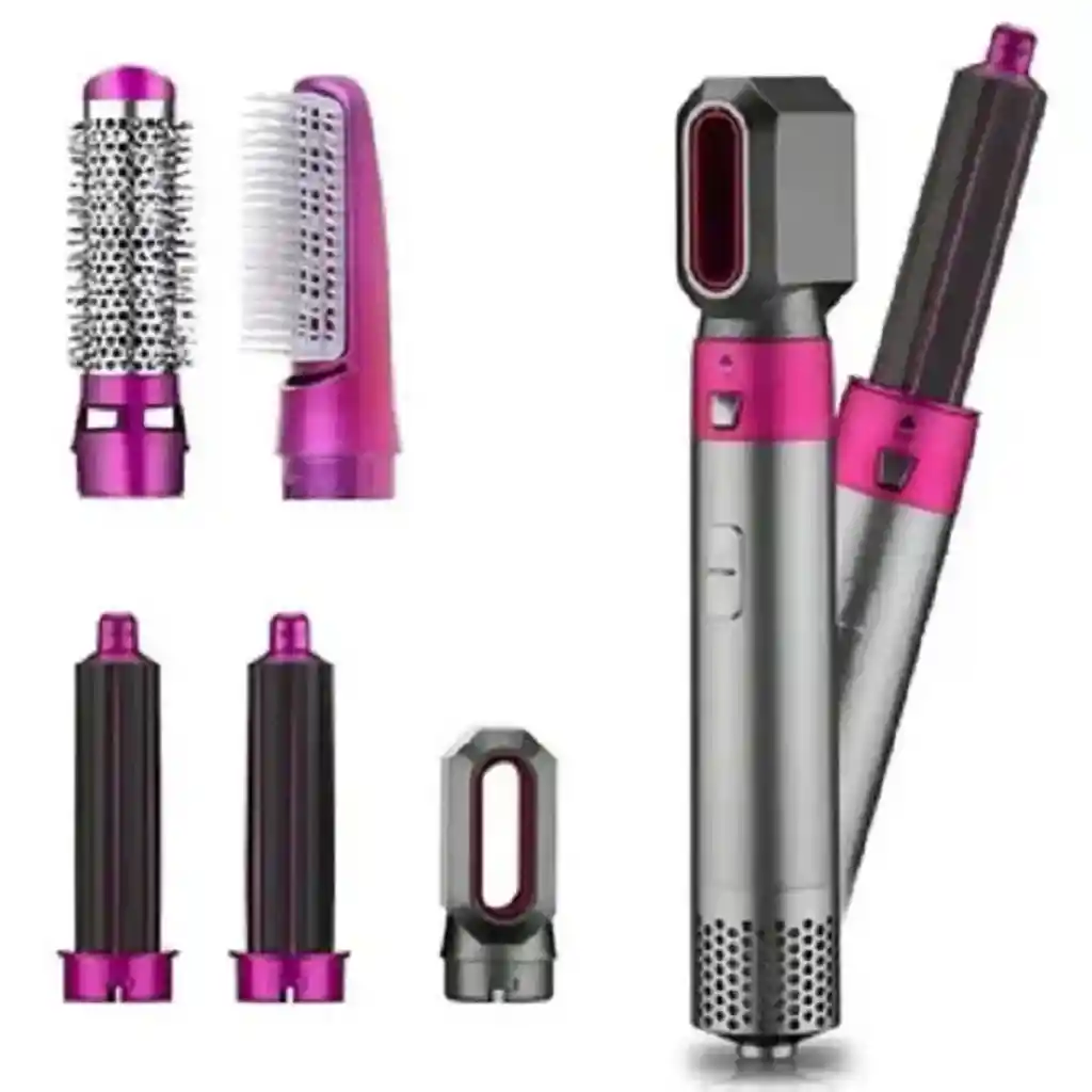Cepillo Secador Multifuncional Estilizado Para El Cabello 5 En 1