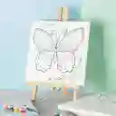 🎨🖌 Lienzo Para Pintar Con Base De Madera