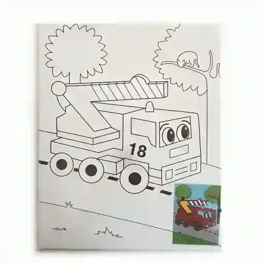 🎨🖌 Lienzo Para Pintar Con Base De Madera