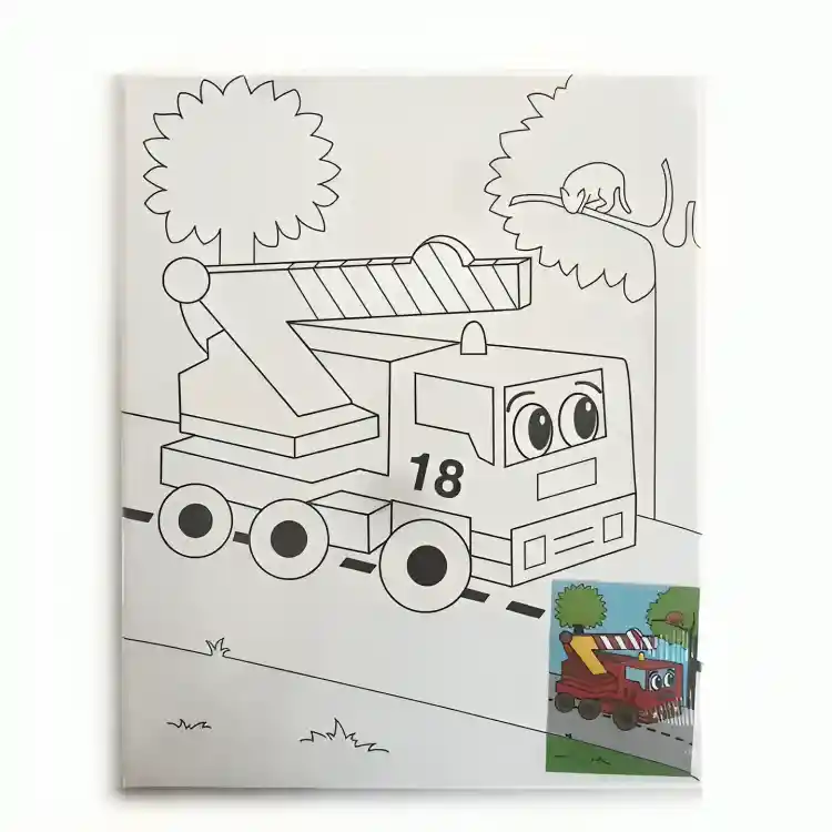 🎨🖌 Lienzo Para Pintar Con Base De Madera