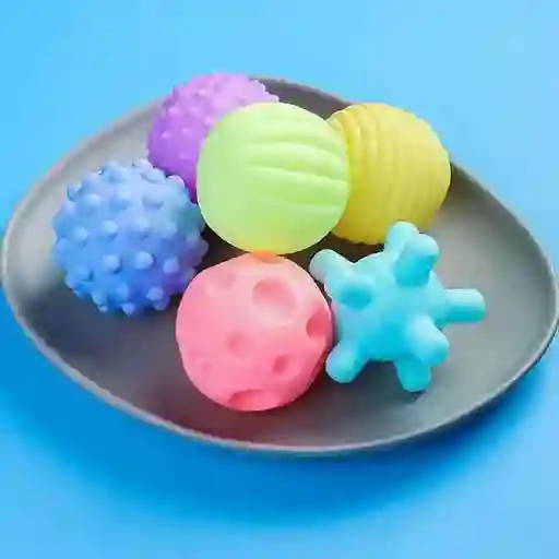 Set Juego De Pelotas Plásticas Multicolor Para Niños