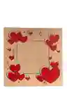Caja Con Tapa Separada Corazones