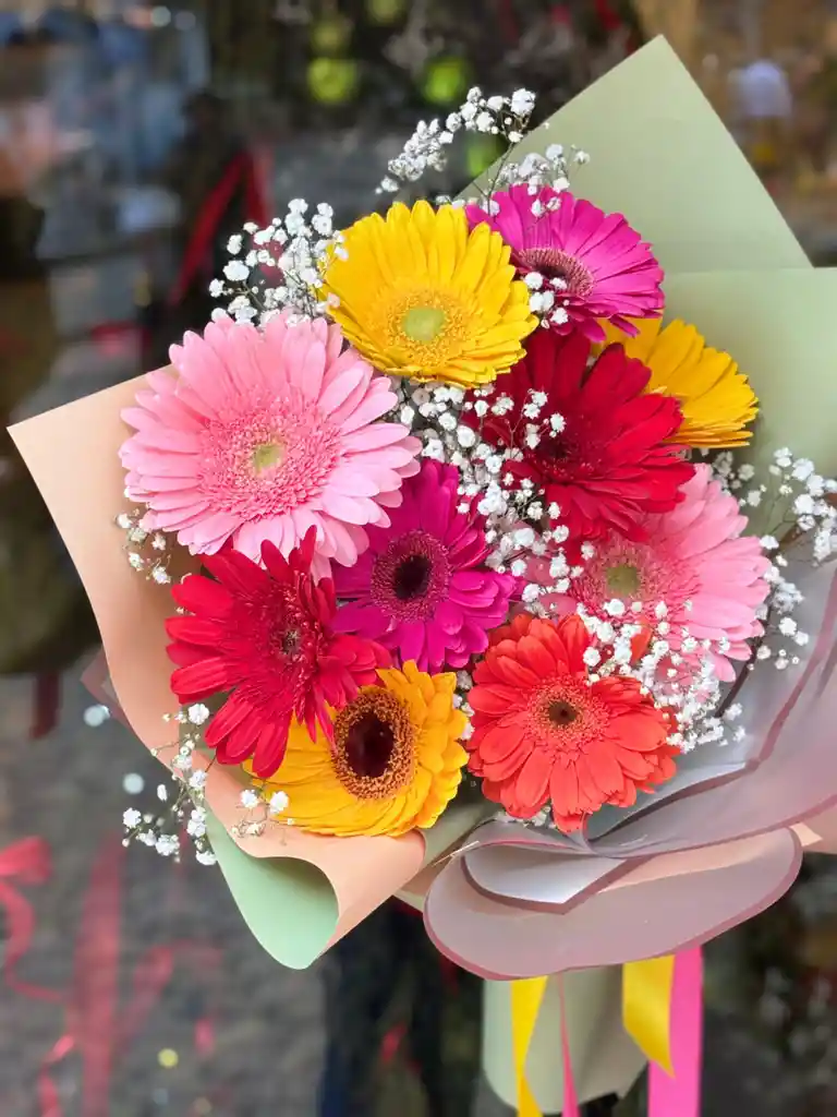 Bouquet Gerberas Multicolor