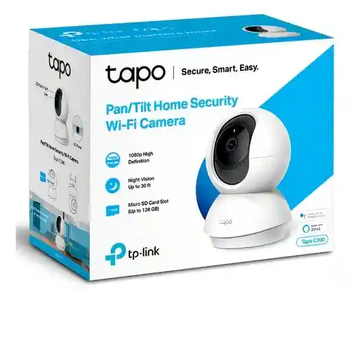 Cámara De Seguridad Tp-link Tapo C200 X3 Unidadas Tapo Smart Con Reso