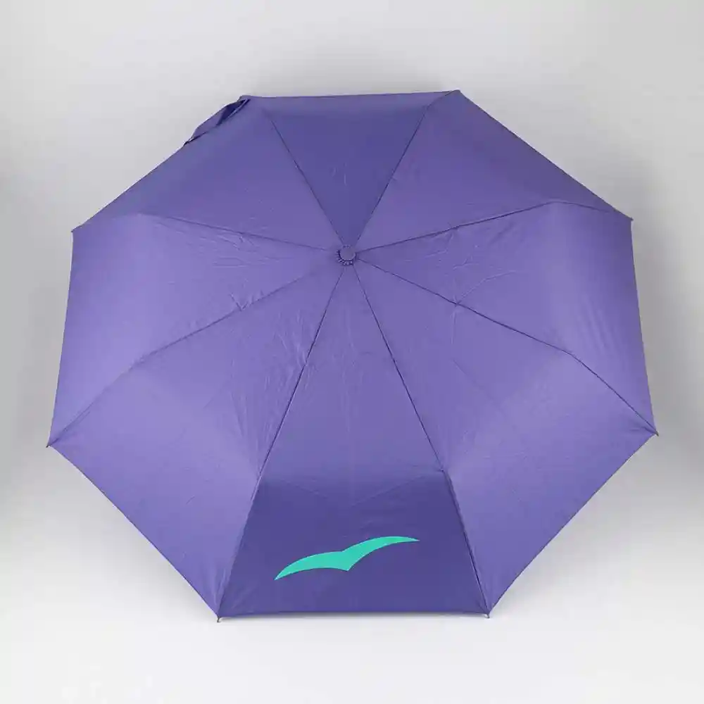 Sombrilla Trend Lugano Semiautomatica Pequenio 99cm Morado