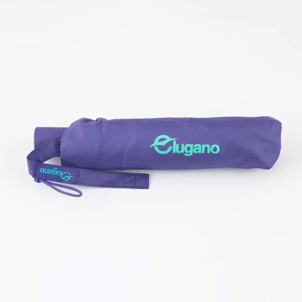 Sombrilla Trend Lugano Semiautomatica Pequenio 99cm Morado