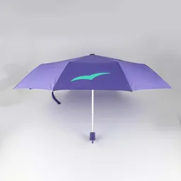 Sombrilla Trend Lugano Semiautomatica Pequenio 99cm Morado