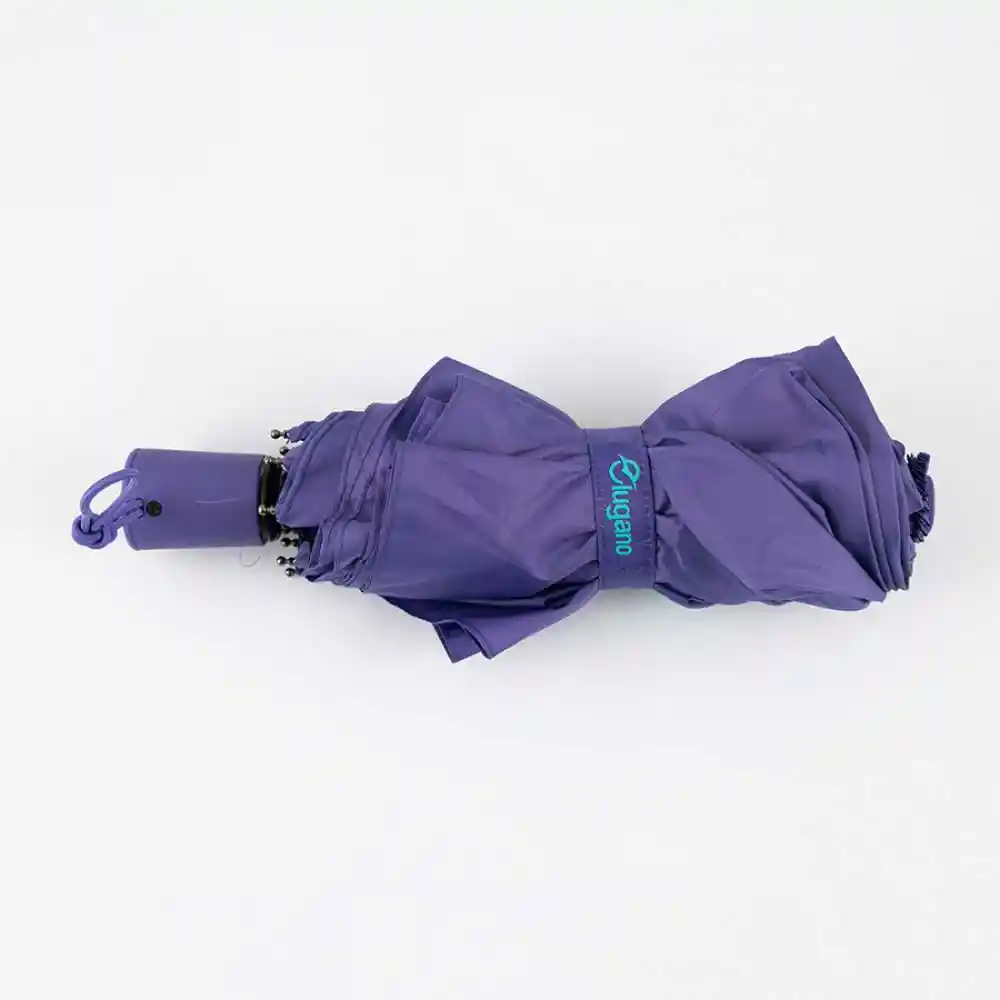Sombrilla Trend Lugano Semiautomatica Pequenio 99cm Morado