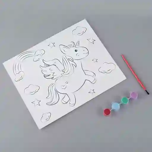 🎨🖌 Lienzo Para Pintar Con Base